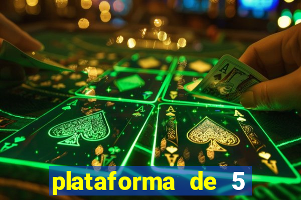 plataforma de 5 reais tigre